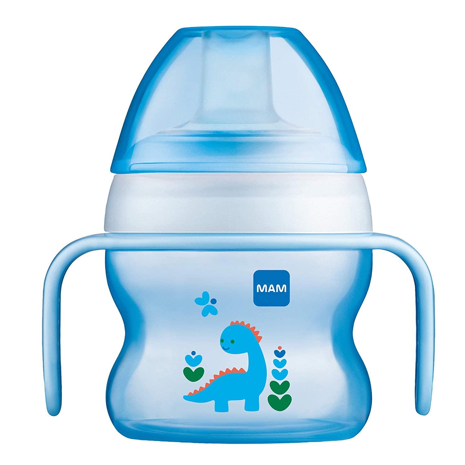 J Bimbi Sippi 1 - Tazza Primi Sorsi 6m+ Blu, 240ml - Tazza Neonato Anti  Goccia